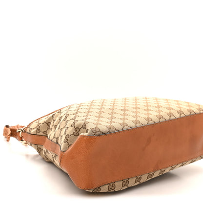 Gucci Monogram Medium Marrakech Hobo Camel 4 of 11