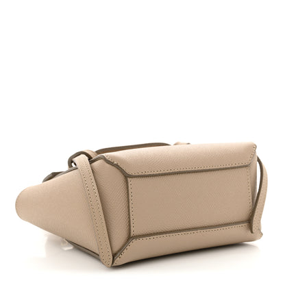 Celine Grained Calfskin Pico Belt Bag Light Taupe 4 of 10