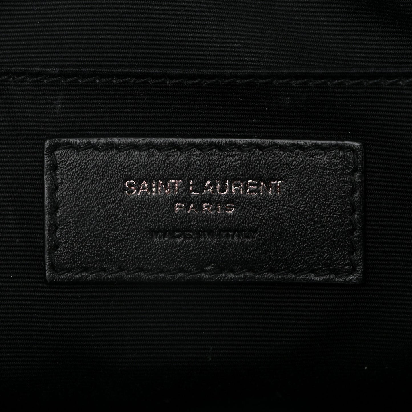 Calfskin Matelasse Monogram Lou Camera Bag Black