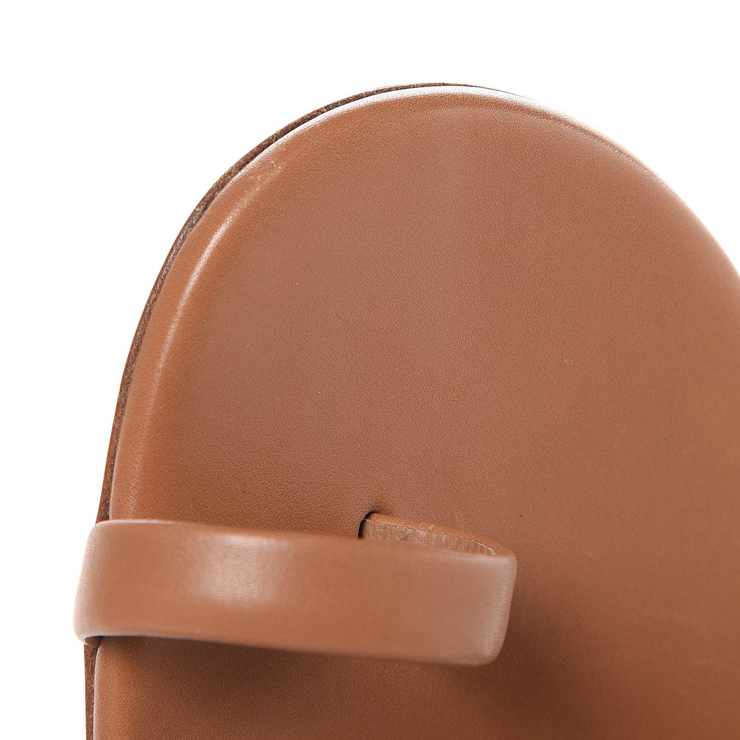 Calfskin Gladiator Sandals 37.5 Brown