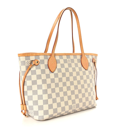 Louis Vuitton Damier Azur Neverfull PM 3 of 9