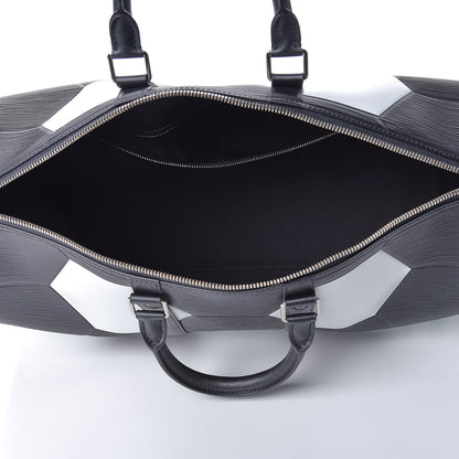Louis Vuitton Epi World Cup Keepall 50 Black 8 of 11