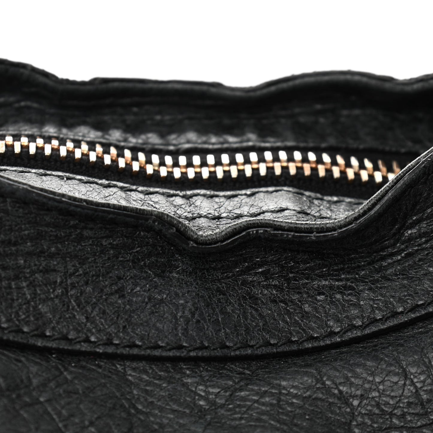 Agneau Giant 21 Rose Gold Hardware City Black