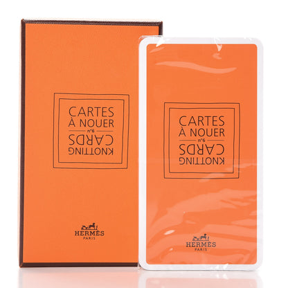 Hermes Knotting Cards Cartes A Nouer Carre Scarf Guide 5 of 5
