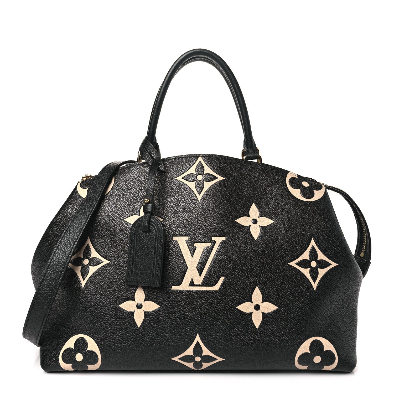 Louis Vuitton Empreinte Monogram Giant Grand Palais Black Beige 1 of 11