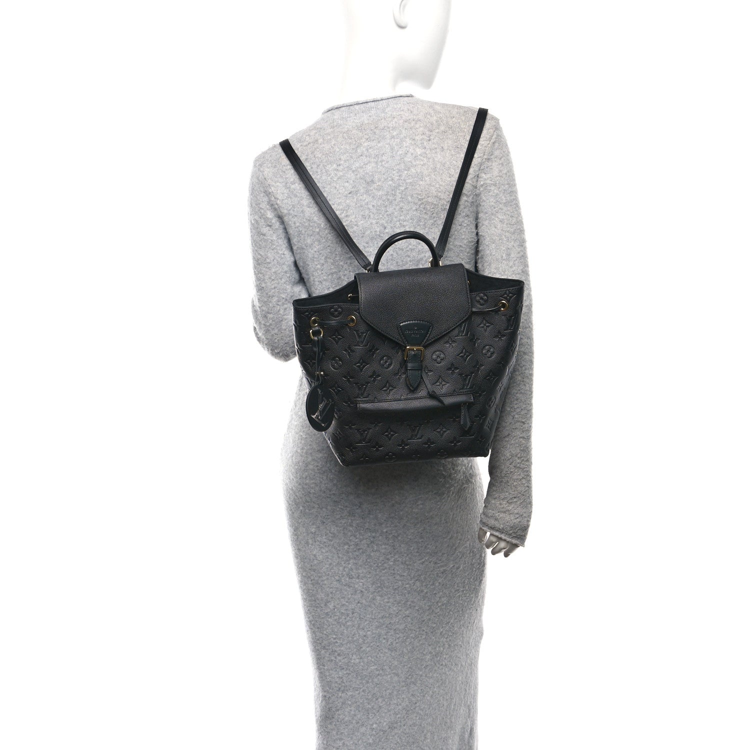 Louis Vuitton Empreinte Montsouris NM Backpack Black 2 of 9