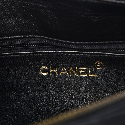 Chanel Lambskin Quilted Tassel Bag Black 6 of 9