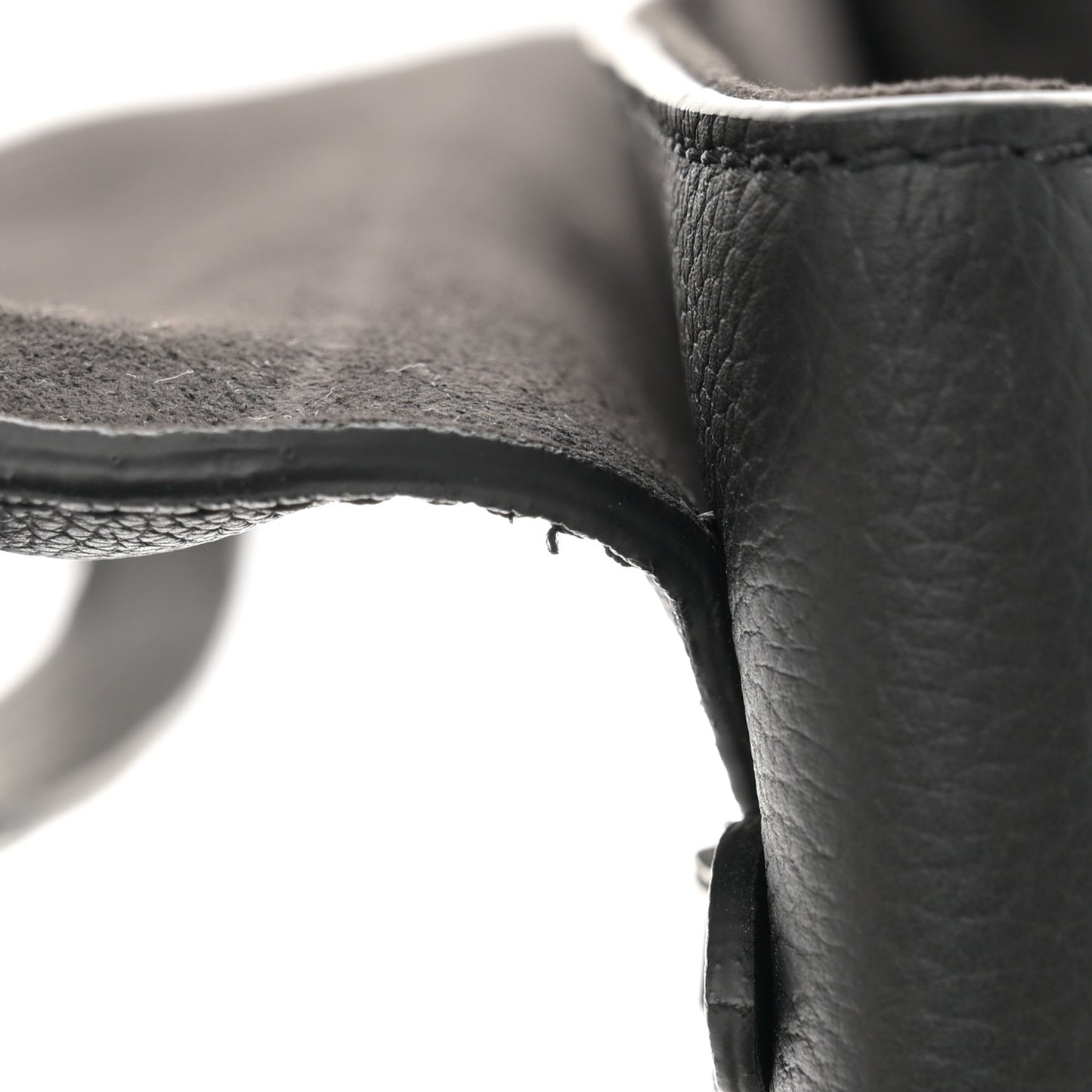 Soft Calfskin My Lockme Top Handle Black