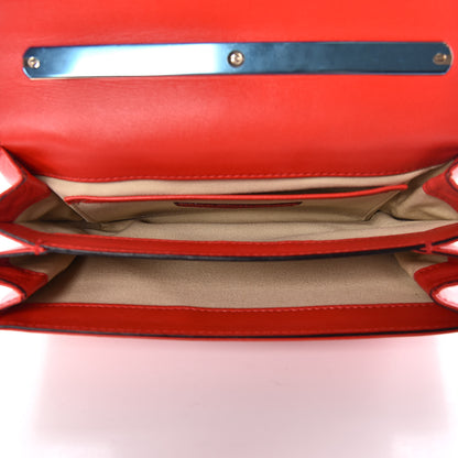 Valentino Garavani Nappa Va Va Voom Shoulder Bag Deep Orange 10 of 12