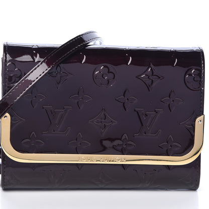 Louis Vuitton Vernis Rossmore PM Amarante 7 of 10