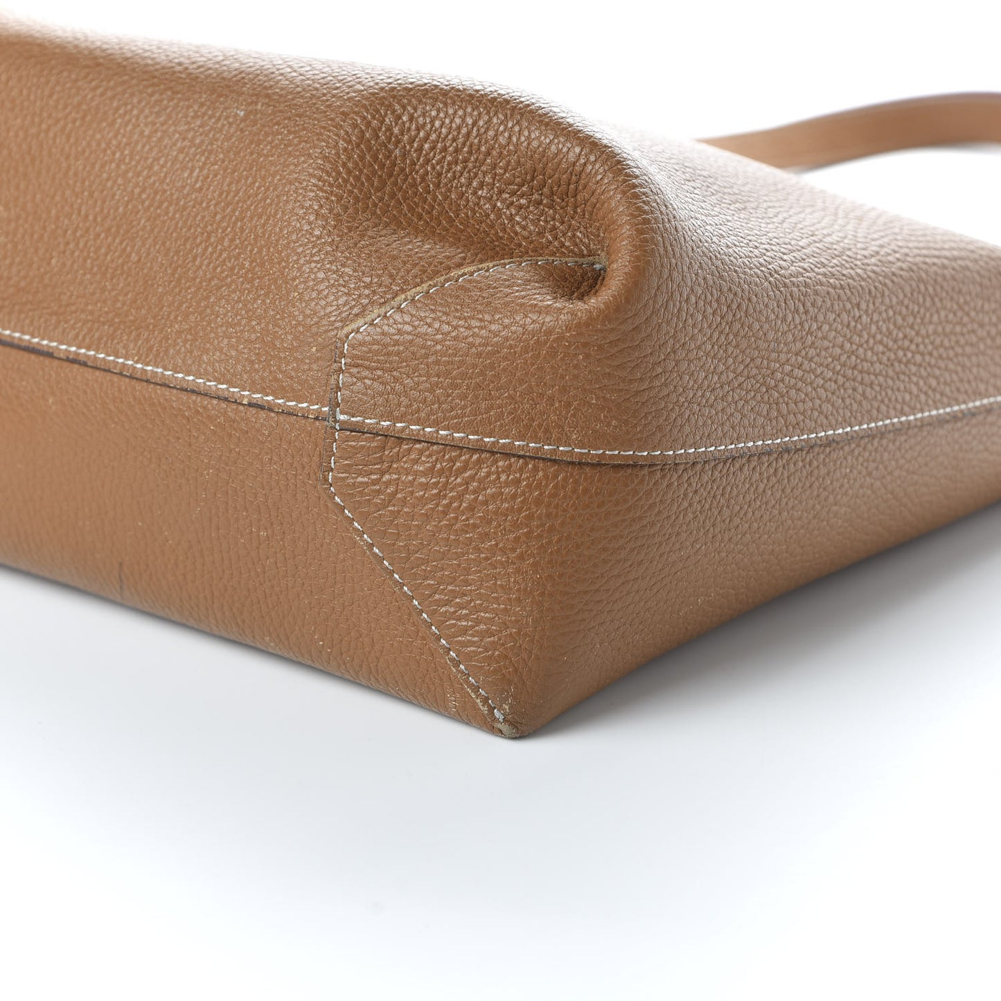 Taurillon Clemence Double Sens 45 Reversible Tote Marron D'Inde Tosca