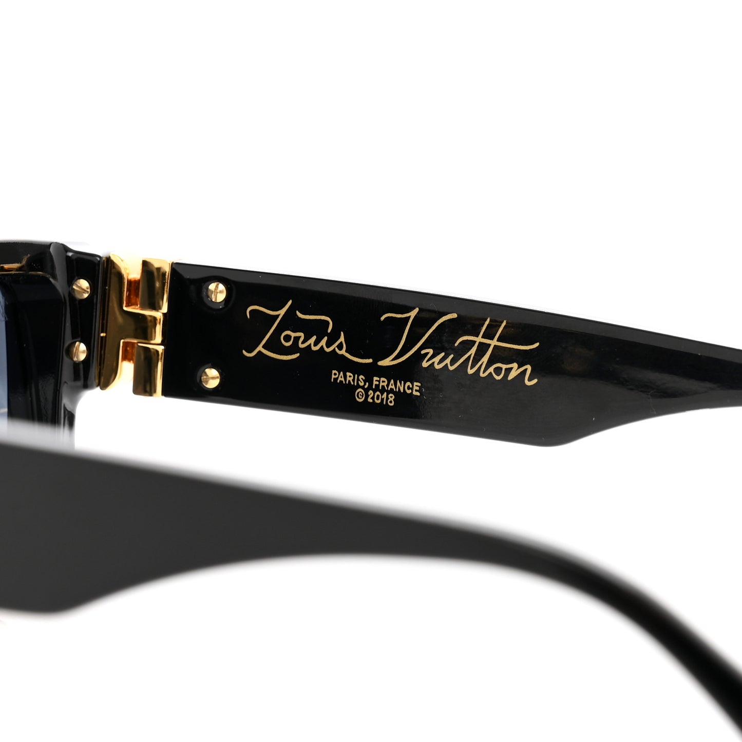 Acetate 1.1 Millionaires Sunglasses Z1165W Black