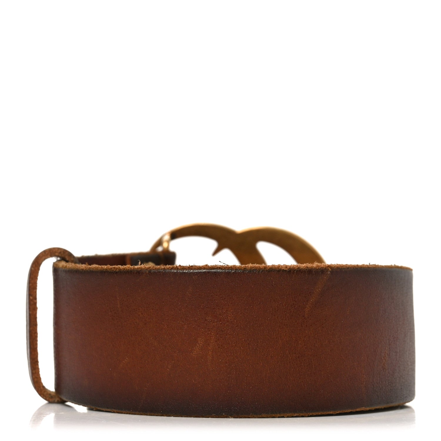 Gucci Faded Calfskin Double G 40mm Belt 80 32 Belt Cuir 2 of 5