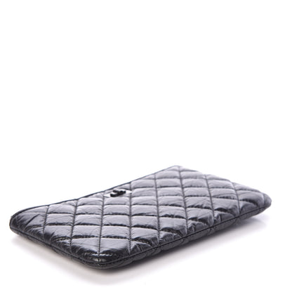 Chanel Aged Calfskin Quilted Medium Reissue Cosmetic Case So Black 4 of 8