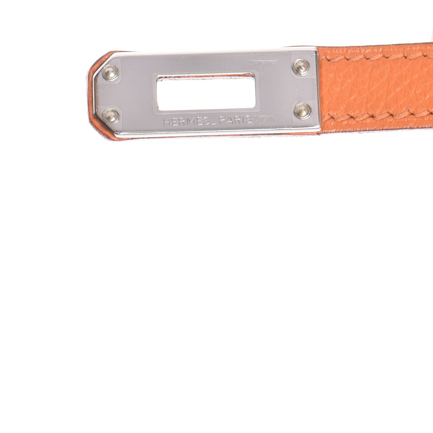 Epsom Birkin 25 Orange