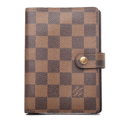 Louis Vuitton Damier Ebene Small Ring Agenda Cover 1 of 7