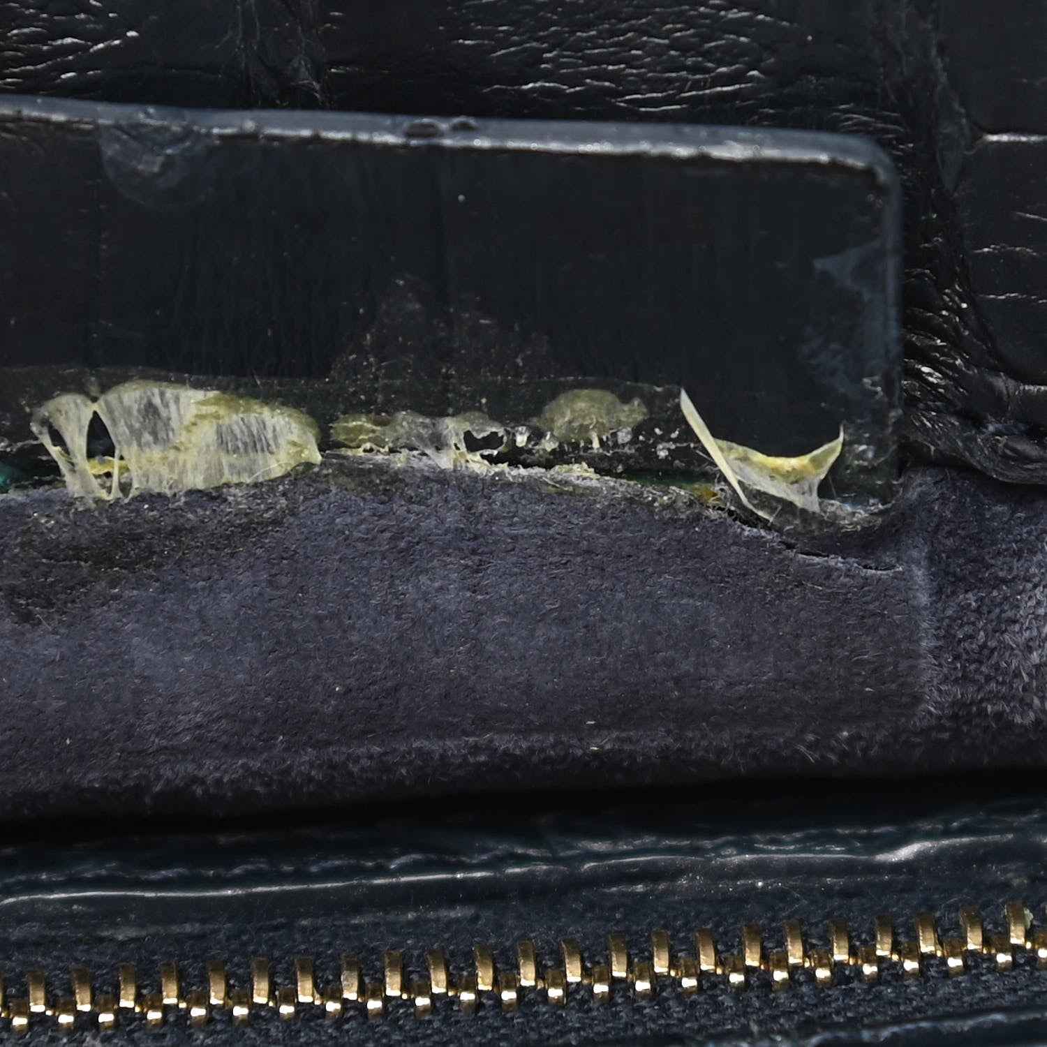Nancy Gonzalez Crocodile Clutch Blue 8 of 9