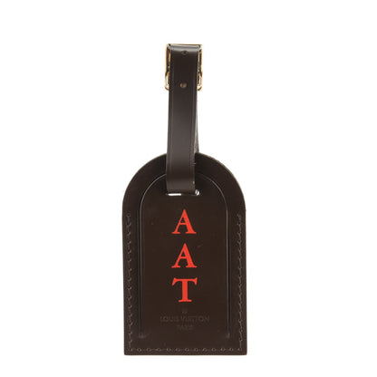 Louis Vuitton Calfskin Ebene Luggage Tag 1 of 4