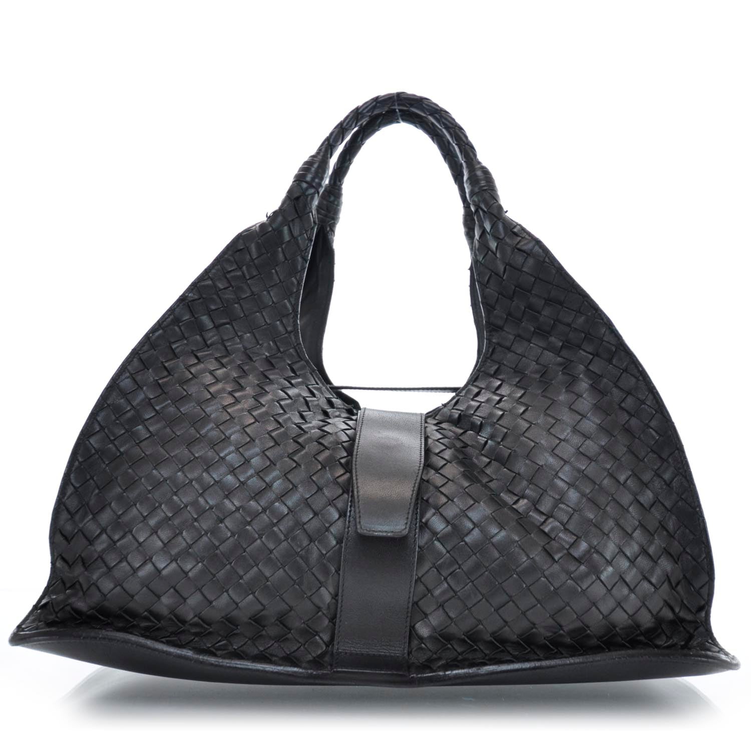 Bottega Veneta Nappa Intrecciato Bag Nero Black 1 of 10