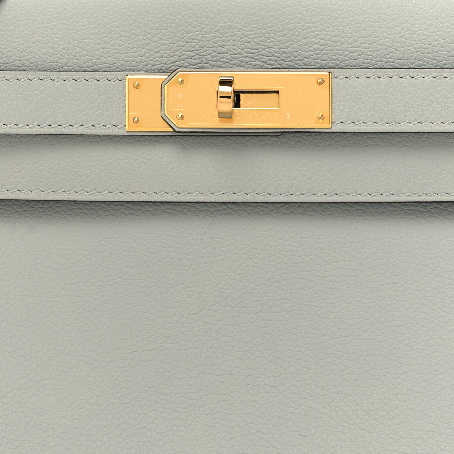 Hermes Evercolor Kelly Retourne 28 Bleu Glacier 8 of 13