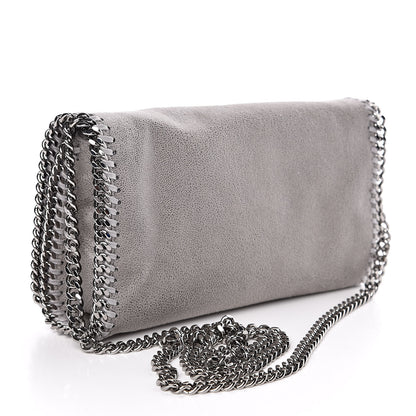 Stella McCartney Shaggy Deer Falabella Crossbody Bag Light Grey 3 of 10