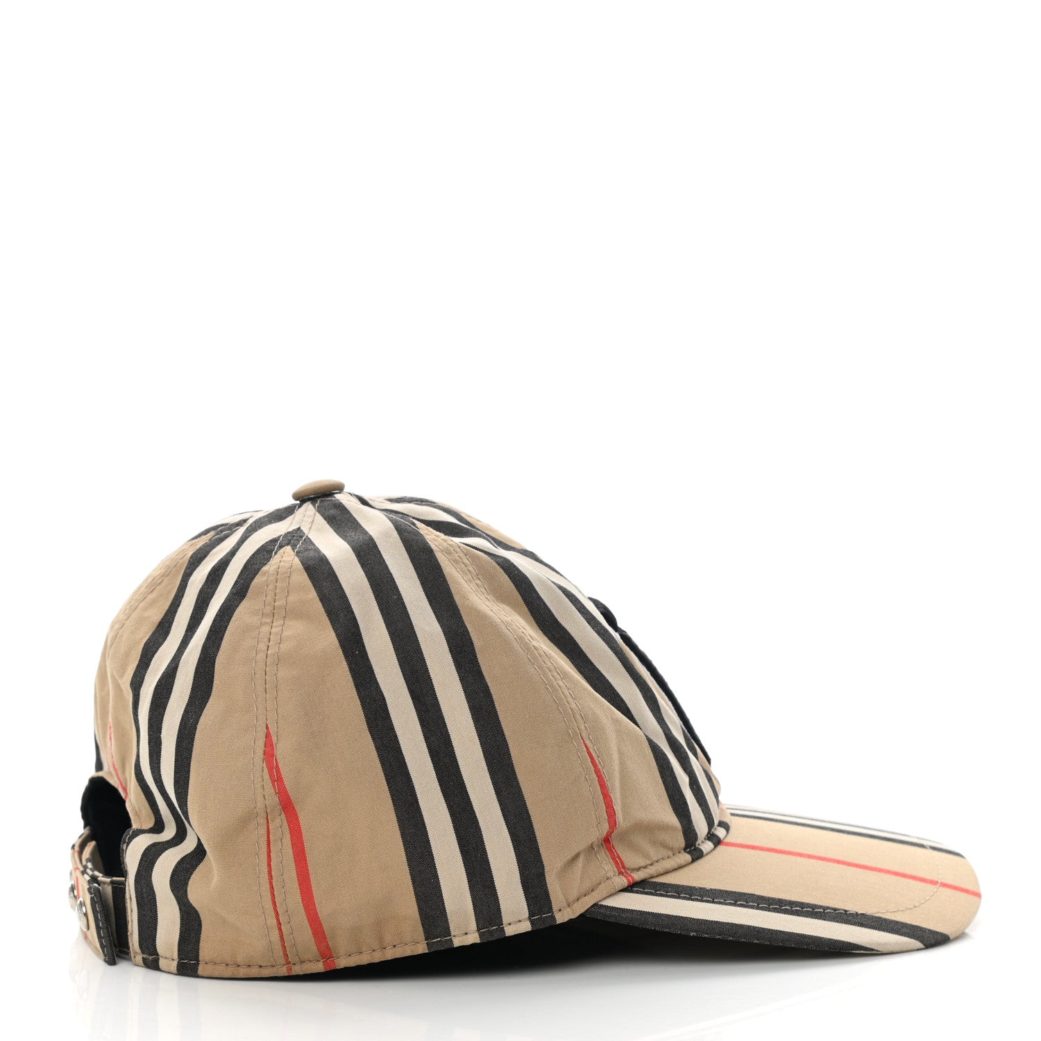 Burberry Cotton Vintage Check Monogram Baseball Hat M Archive Beige 5 of 11