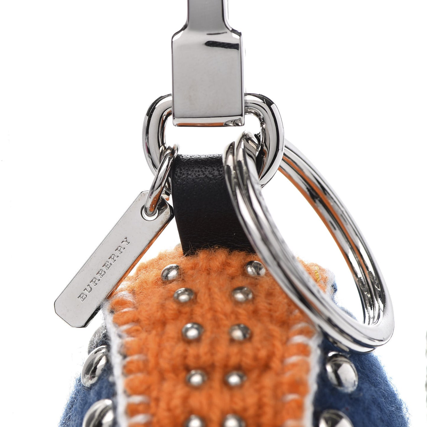 Calfskin Wool Cashmere Studded Mabel Derek The Bird Bag Charm Clementine Multicolor