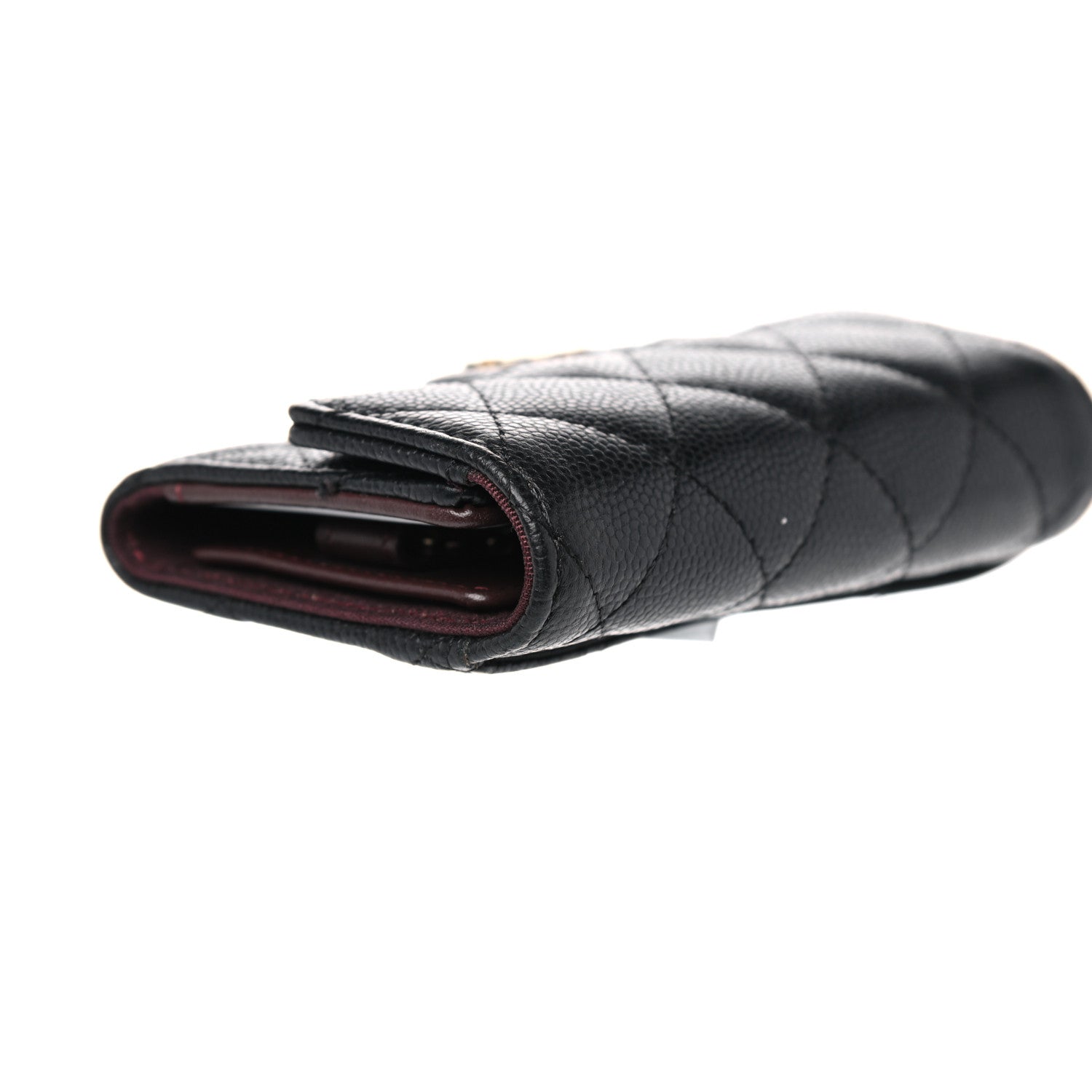 Chanel Caviar Quilted Classic 4 Key Holder Wallet Black 13 of 14