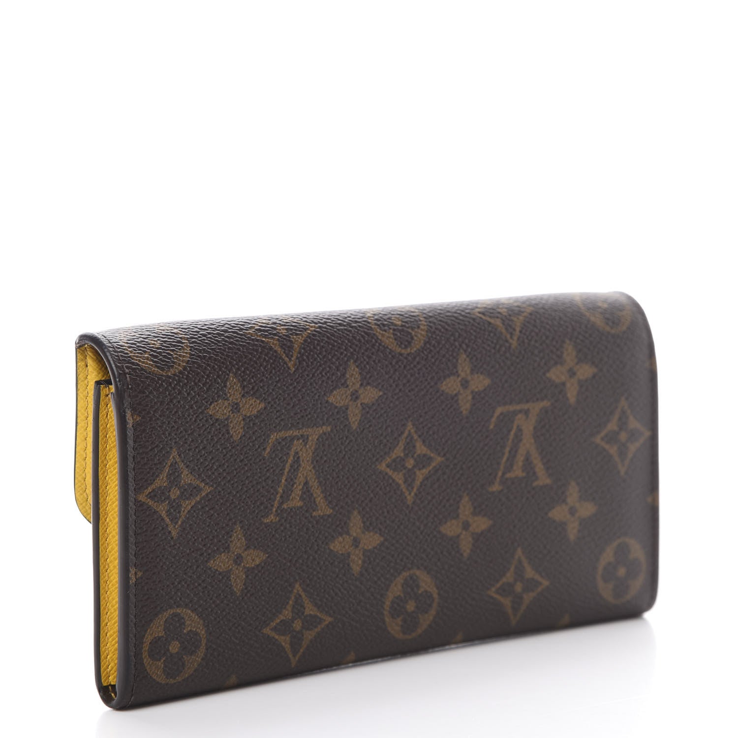 Louis Vuitton Monogram Emilie Wallet Jonquille 3 of 9