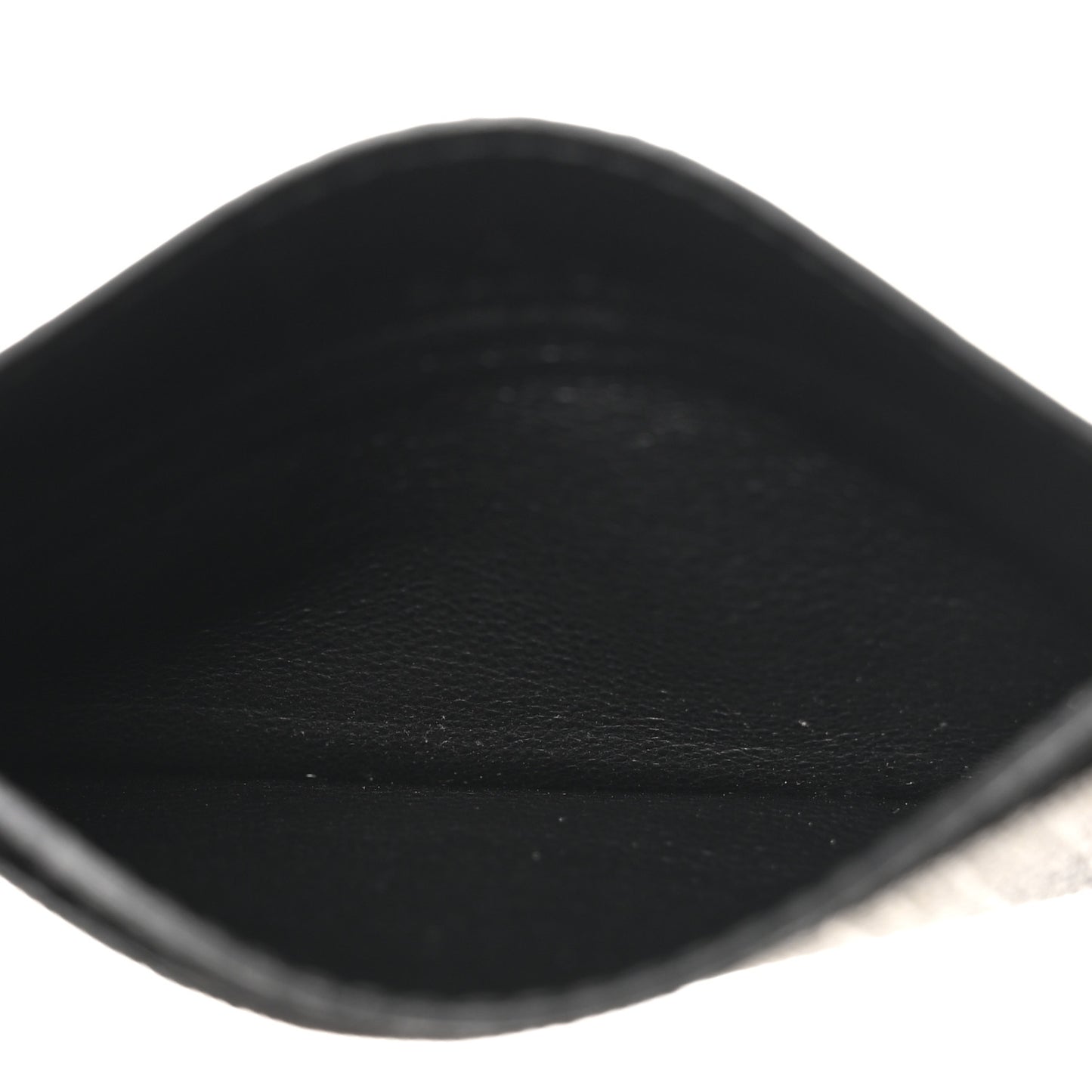 GG Plus Monogram Card Holder Black