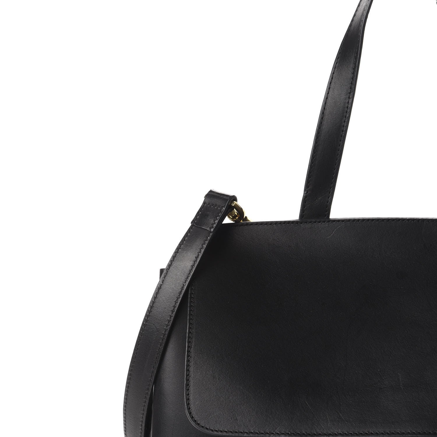 Mansur Gavriel Calfskin Lady Bag Black Flamma 11 of 11