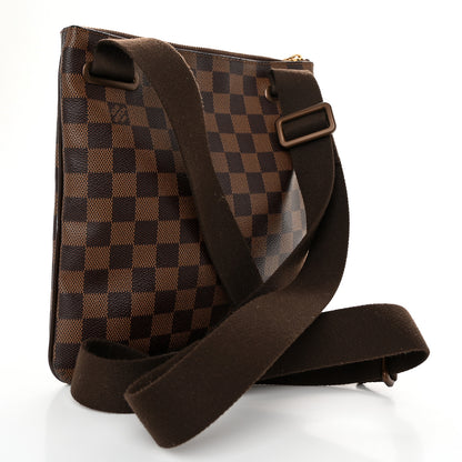 Louis Vuitton Damier Ebene Brooklyn Flat Pochette 3 of 9
