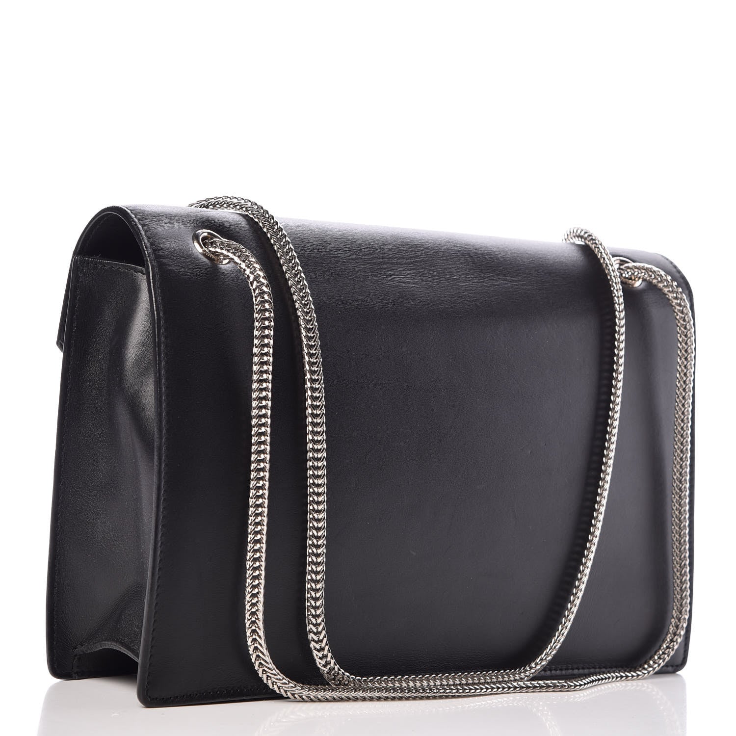 Saint Laurent Calfskin Studded Medium Betty Black 4 of 15