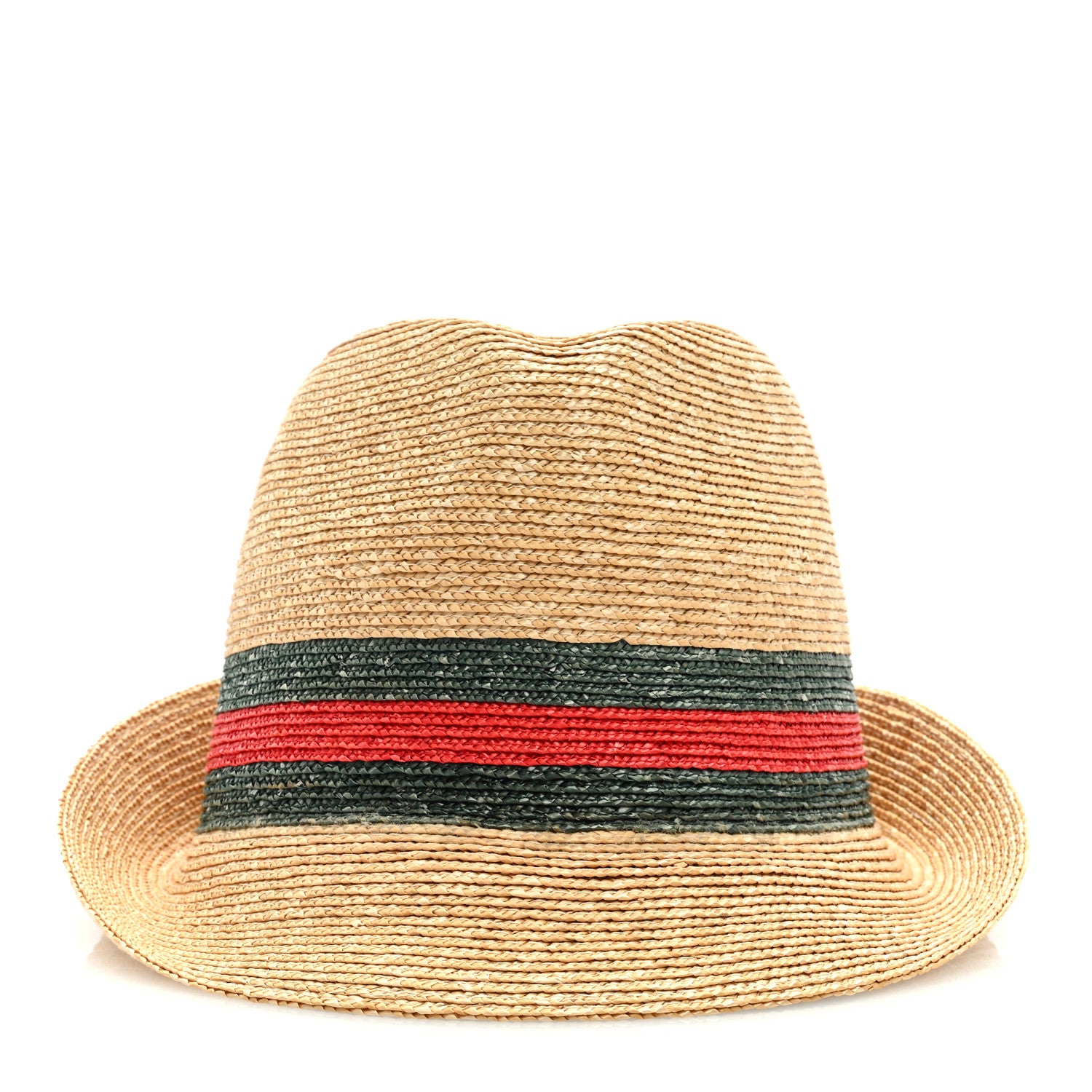 Gucci Abaca Straw Web Fedora Hat S 2 of 7