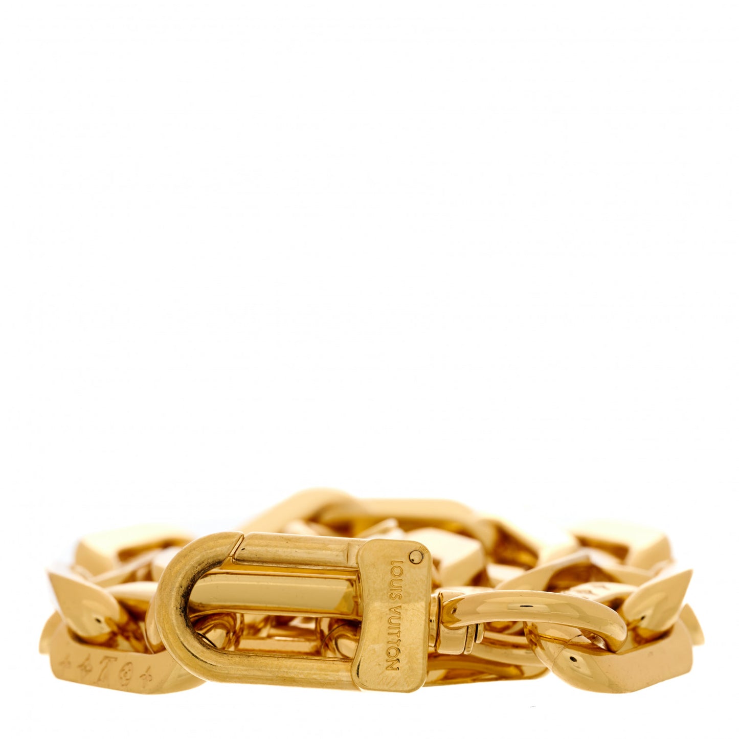 Metal Coussin MM Chain Strap Gold