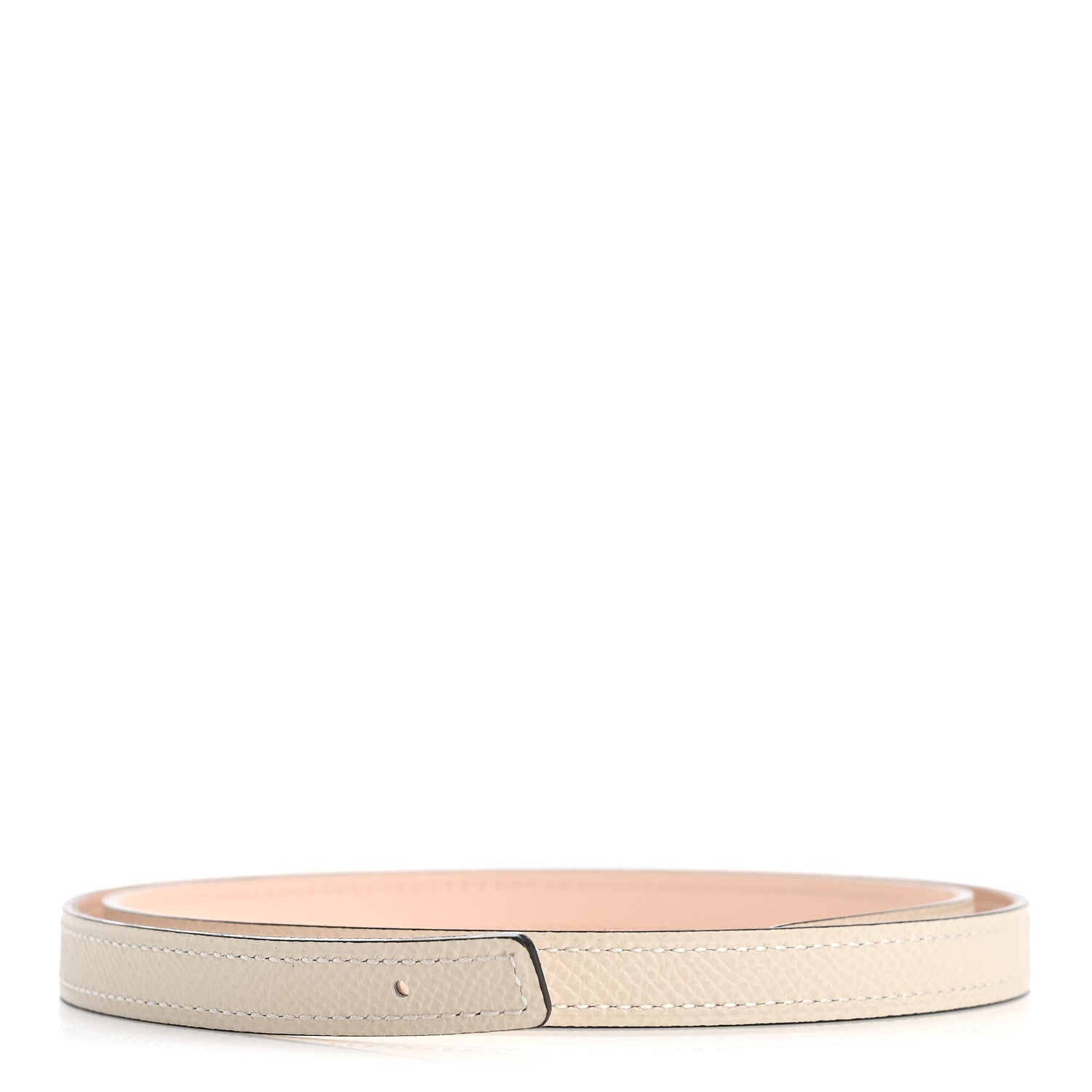 Hermes Swift Epsom 13mm Belt Strap 75 30 Rose Eglantine Craie 1 of 7