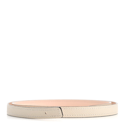 Hermes Swift Epsom 13mm Belt Strap 75 30 Rose Eglantine Craie 1 of 7