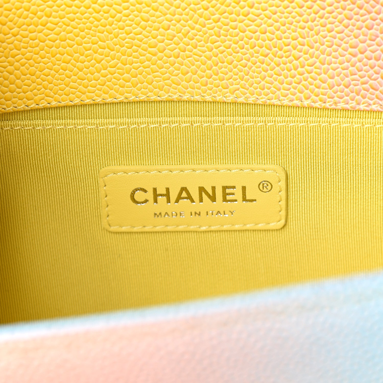 Chanel Caviar Quilted Medium Cuba Rainbow Boy Flap Multicolor 5 of 10