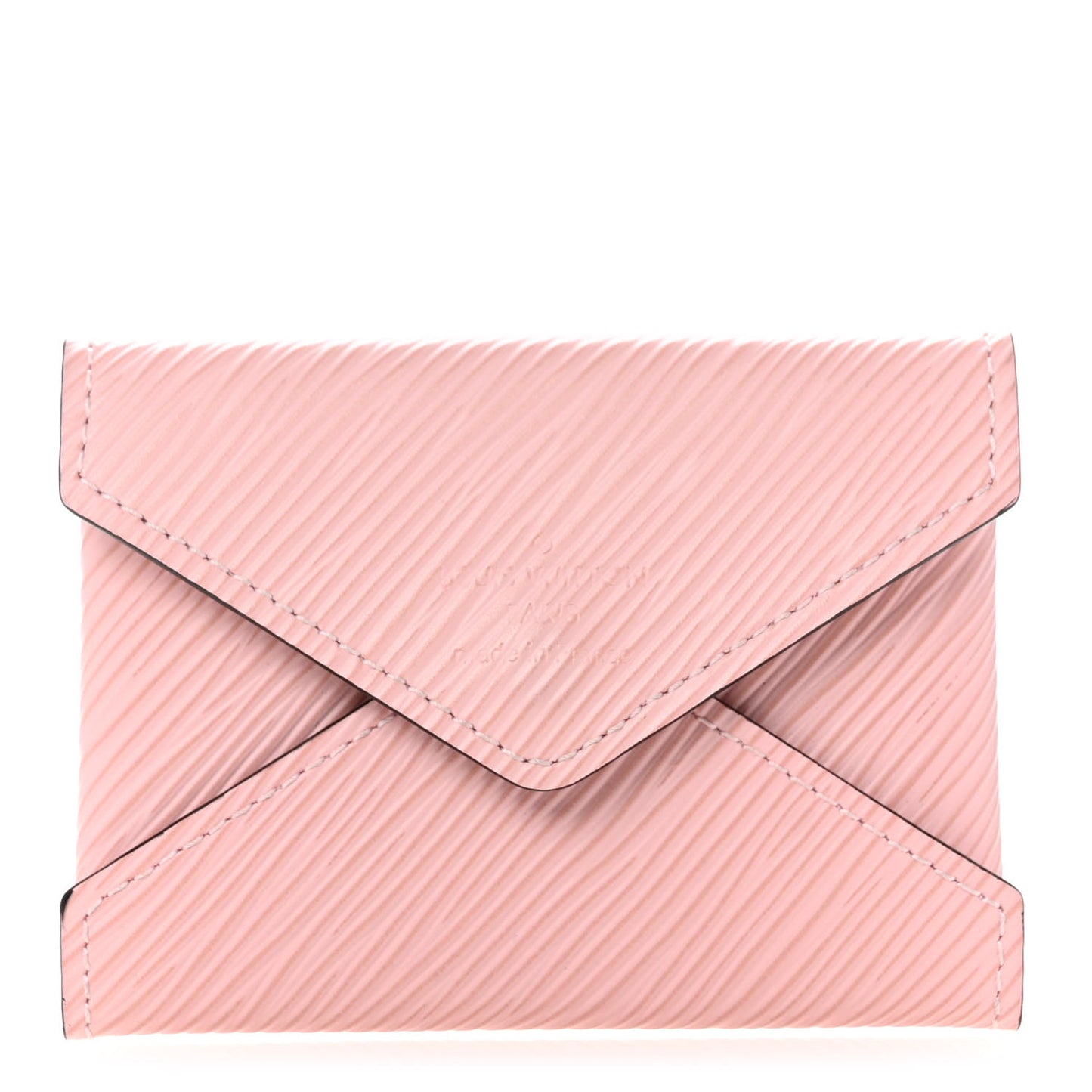 Epi Small Kirigami Pochette Insert Rose Ballerine