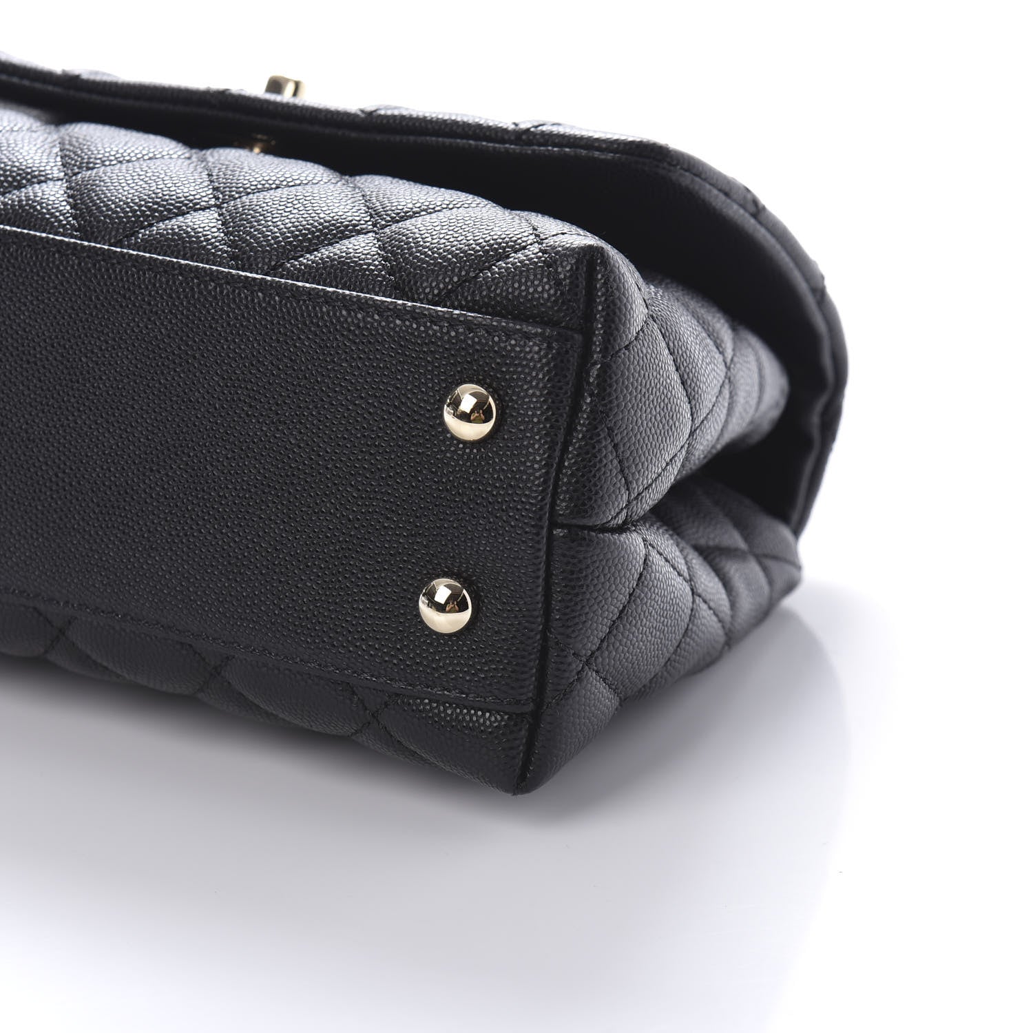 Chanel Caviar Quilted Mini Coco Handle Flap Black 8 of 11