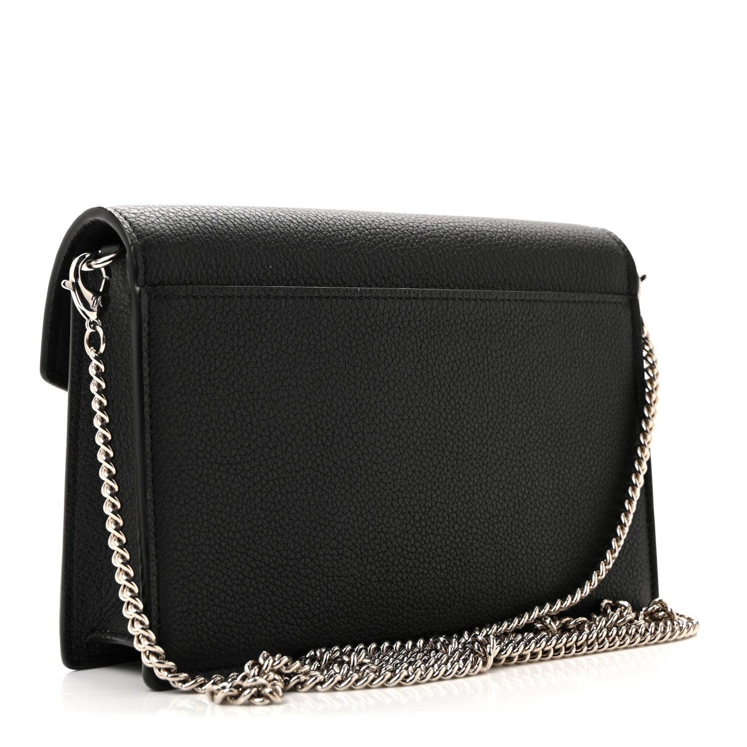 Louis Vuitton Soft Calfskin My Lockme Chain Pochette Black 3 of 12