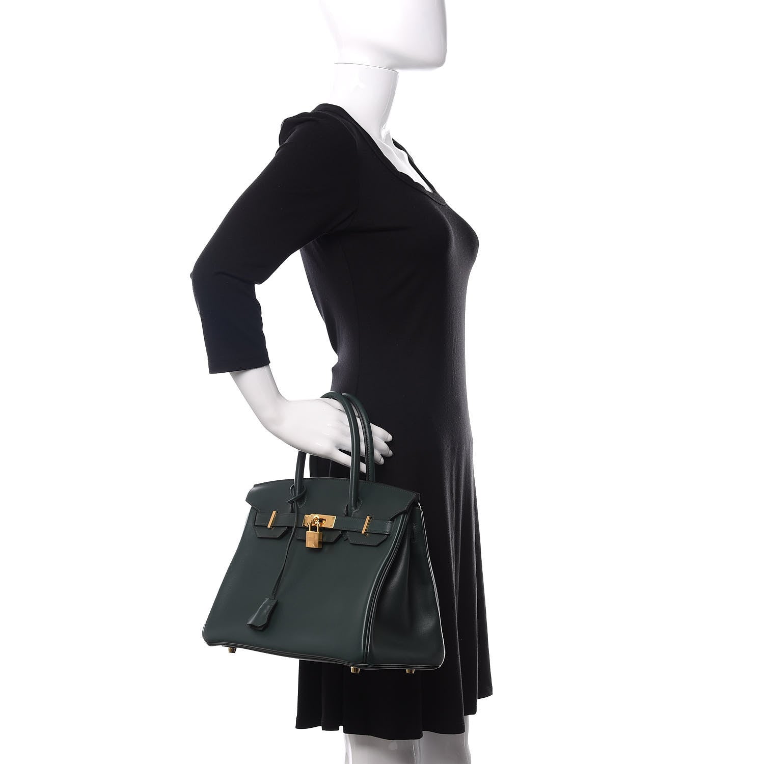 Hermes Veau Jonathan Birkin 30 Vert Tropical 2 of 11