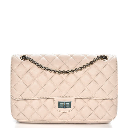 Chanel Calfskin Quilted 2.55 Reissue 226 Flap Beige Clair 1 of 9