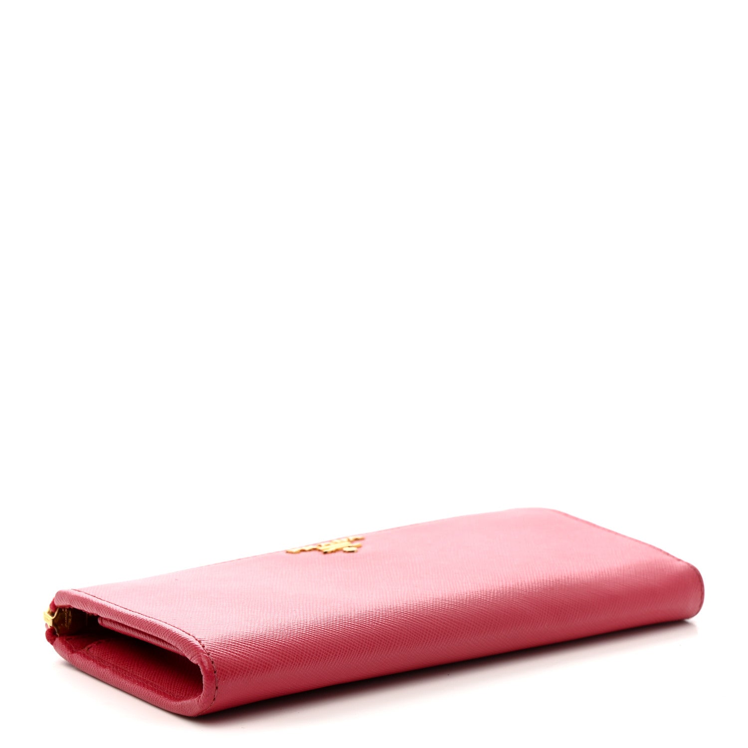 Prada Saffiano Move Half Zip Wallet Peonia 1810881 – FASHIONPHILE
