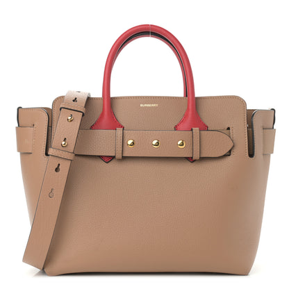 Burberry Soft Grain Calfskin Small Belt Bag Camel Red 1 of 15
