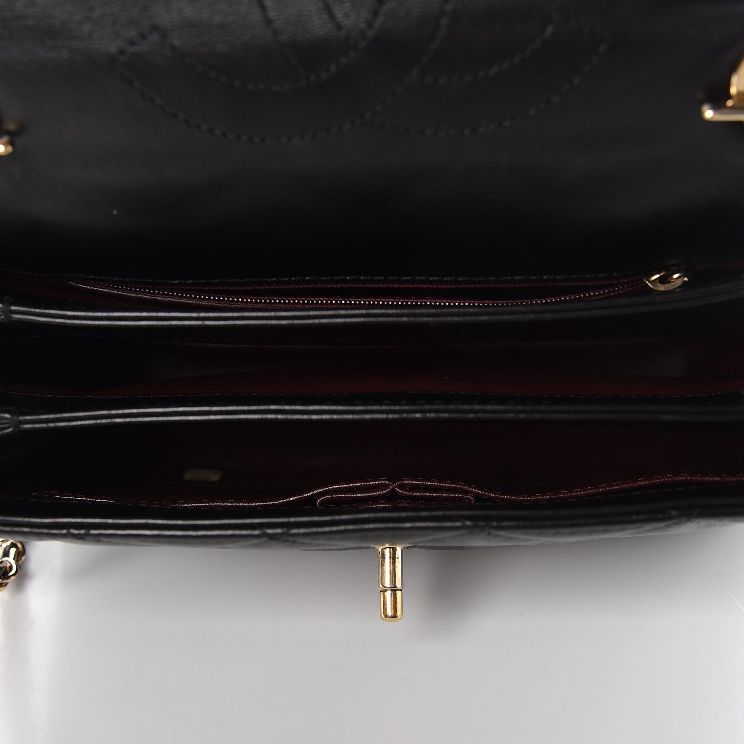 Chanel Lambskin Quilted Small Trendy CC Dual Handle Flap Bag Black 7 of 11