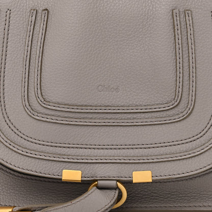 Chloe Calfskin Small Marcie Satchel Cashmere Grey 8 of 11
