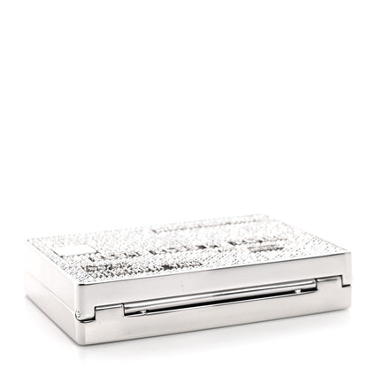 Alexander Wang Crystal Credit Card Wangloc Minaudiere Clutch  Silver 4 of 11