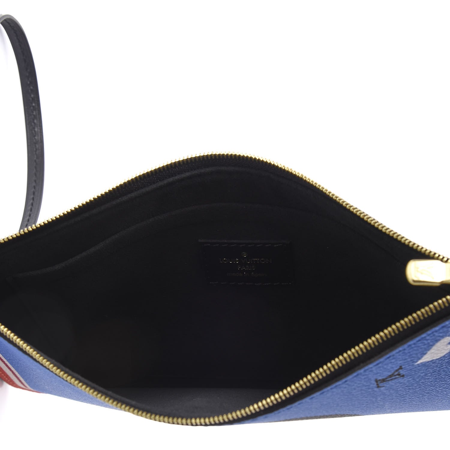 Louis Vuitton Game On Neverfull MM Pochette Black 5 of 7