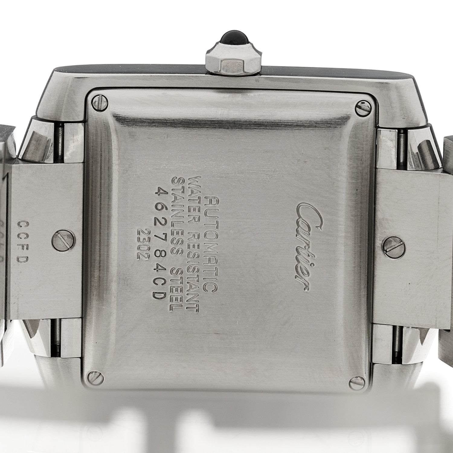 Cartier Stainless Steel 28mm Tank Francaise Automatic Watch 5 of 5